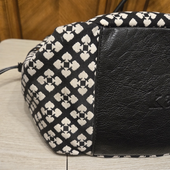 Kate Spade Classic Stevie Baby Bag, Black/Cream/Pink - Picture 7 of 9